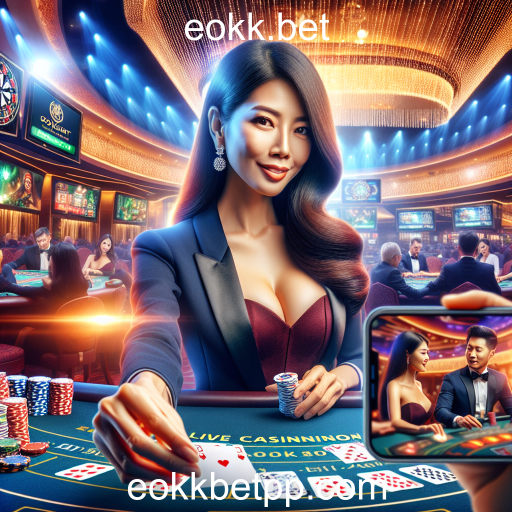 A Emoção do Cassino Ao Vivo no eokk.bet